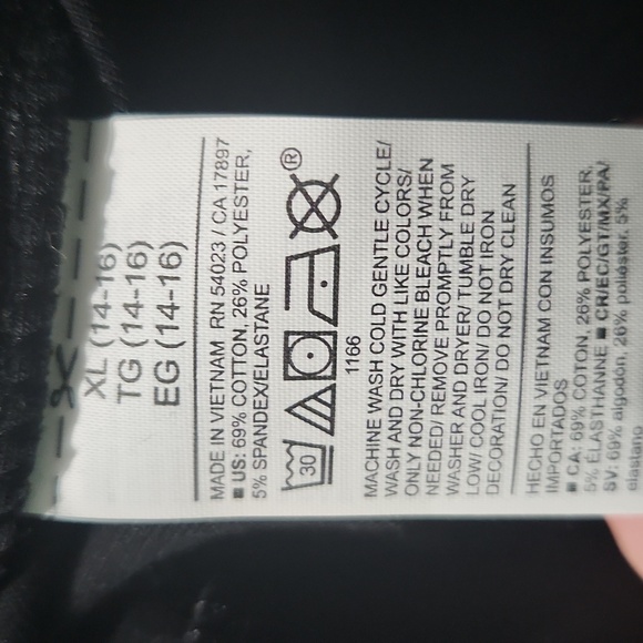 NWT Old Navy Dynamic Joggers black size 14/16 - Picture 8 of 8